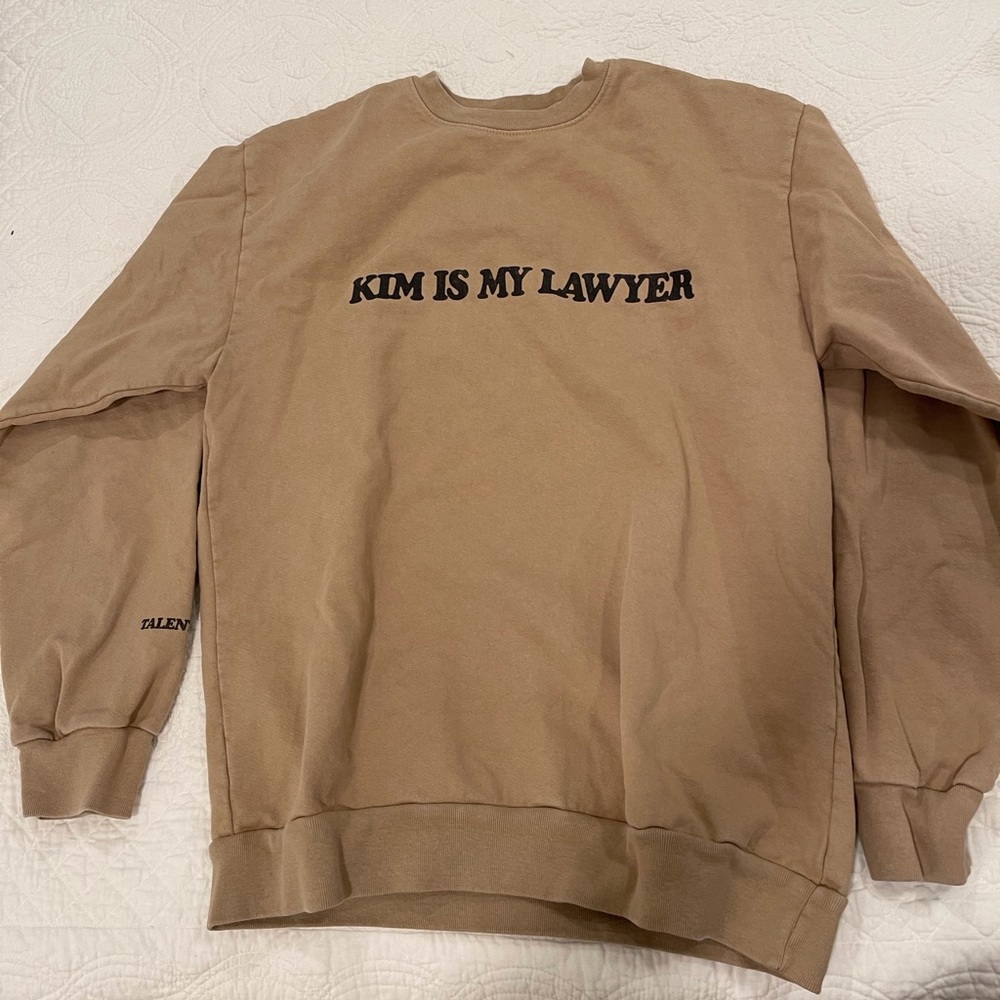 Kim Is My Lawyer Talentless sweatshirt crewneck